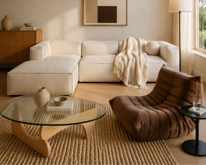 Mesa Baja Noguchi New Edition en Madera natural - Mesas de living, Uruguay | Samic, vista 3