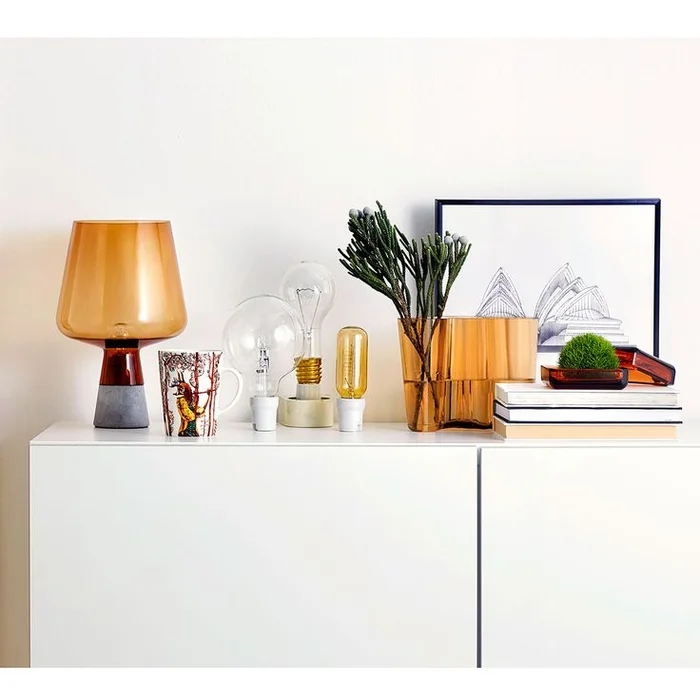 LUMINARIA MICHELE ORANGE en Naranja - Lámparas de pie, Uruguay | Berlina Store, vista 4