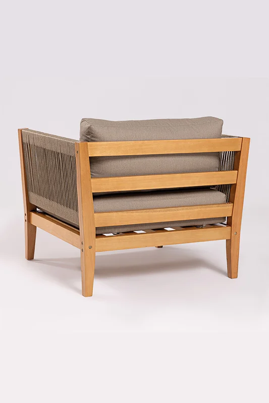 POLTRONA CANNES CUERDA RAMI Y ACQUABLOCK FENDI 86x74x66CM JATOBA - Muebles para el exterior, Uruguay | Vinibel, vista 3