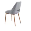Silla de Comedor tapizada OCTAVIA - Gris en Gris - Sillas, Uruguay | Finkel, vista 3 de 3