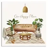 CUADRO CANVAS 40x40cm HAPPY PLACE - Decoración de pared, Uruguay | Decohogar, vista 1 de 2