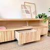 Rack con cajones varillados en Madera natural - Muebles, Uruguay | Decoramuss, vista 3 de 3