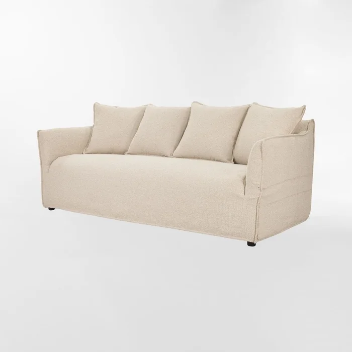 SOFA DE EXTERIOR ARUBA Natural 4 CUERPOS en Beige - Sillones y sofás, Uruguay | Viasono, vista 3