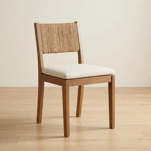Silla De Comedor Madera Marron Mindi en Marrón - Sillas, Uruguay | Divino