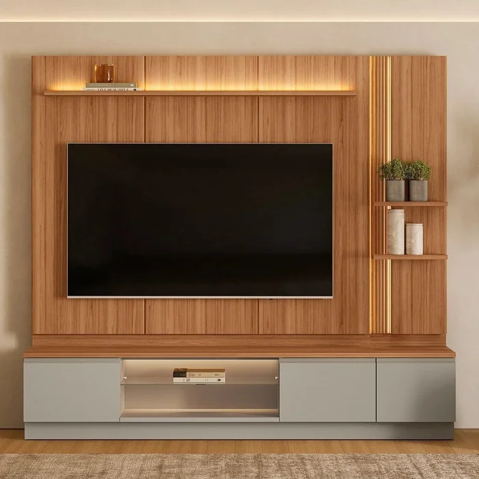 Conjunto Modular - Magnum 245CM - con Led - Muebles para TV, Uruguay | Balton, vista 2