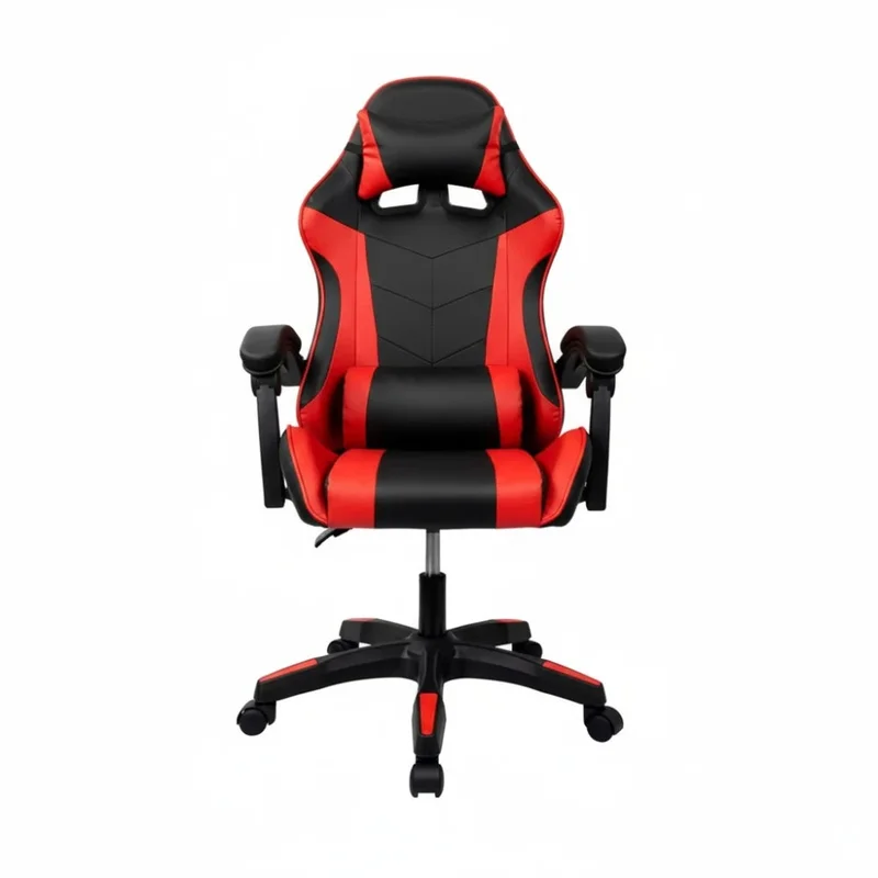 Silla Gamer Gaming Reclinable - Rojo en Rojo - Sillas de escritorio, Uruguay | Ecowood, vista 3