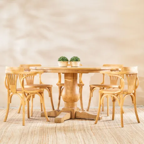 Juego De Comedor Lena + 5 Raphael - Mesas de comedor, Uruguay | Aihaus