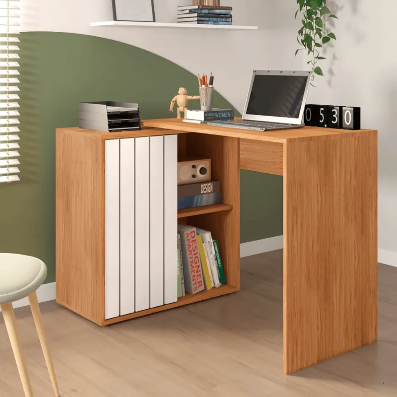 Producto: Escritorio Esquinero 397 de AMARELO en Madera natural - Escritorios y sillas de escritorio, Uruguay | Amarelo
