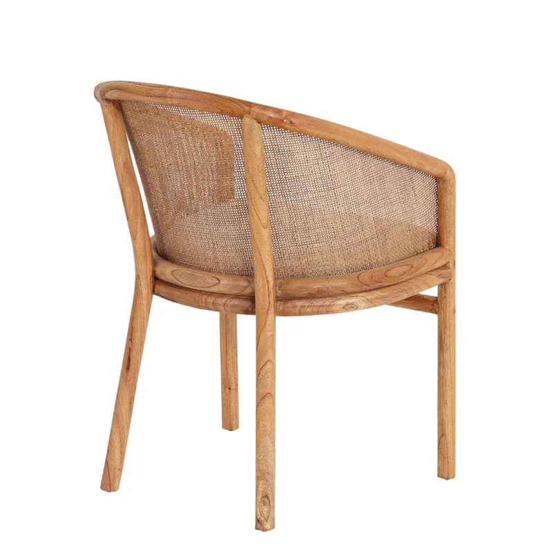 Butaca Madera-y-tela Natural-beige Duna Natural en Madera natural - Sillones y sofás, Uruguay | Divino, vista 6