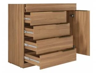 Tocador con caja de joyería 5C LUME - Almendra en Madera natural - Cómodas, Uruguay | Quesal, vista 4