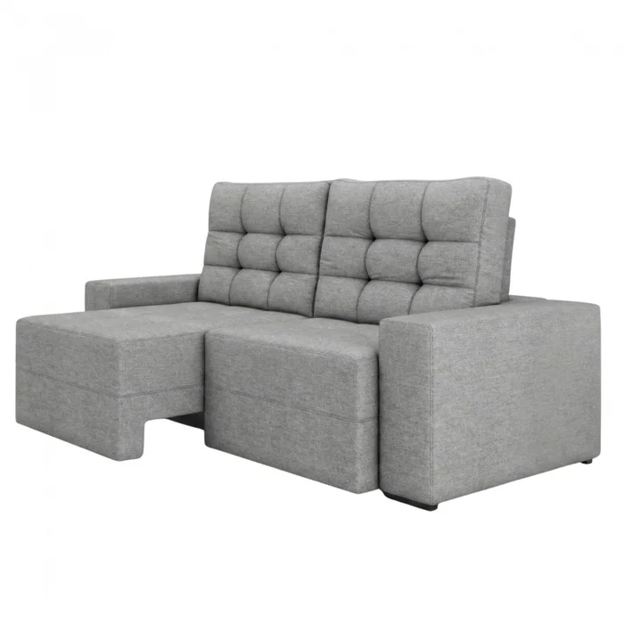 Sillón Cama Reclier Pequim 2 Cuerpos - Extensible - Gris en Gris - Sillones y sofás, Uruguay | Rústico Hogar, vista 4