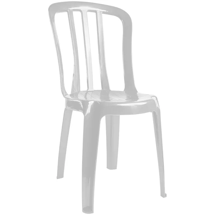 SILLA QUEEN S/POSA BRAZOS BLANCA en Blanco - Muebles para el exterior, Uruguay | Alfa Ventas, vista 2