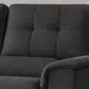 Sillon Sofa Living 2 Cuerpos Tapizado En Tela Alta Calidad en Gris - Sillones y sofás, Uruguay | Soy Hogar, vista 7 de 8
