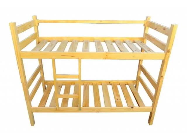 Cucheta de Pino en Marrón - Dormitorio, Uruguay | Que Sal Muebleria