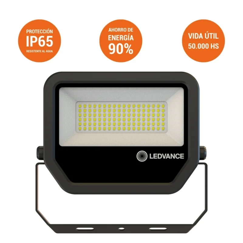 Proyector LED LEDVANCE OSRAM G4 43W Luz Fría en Negro - Lámparas colgantes, Uruguay | Serlux, vista 3