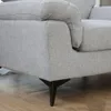 BUTACA Tela y Madera Natural Living - Cracovia - Gris Claro en Gris - Sillones y sofás, Uruguay | Ecowood, vista 3 de 5