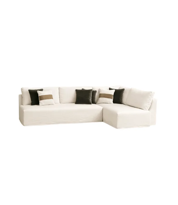 SOFA  ARLES MODULAR  BLANCO en Blanco - Sillones y sofás, Uruguay | Masinfinito Casa