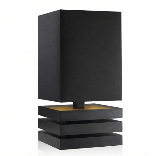 Lámpara de Mesa Zenith Noir en Negro - Lámparas de mesa, Uruguay | La Perla