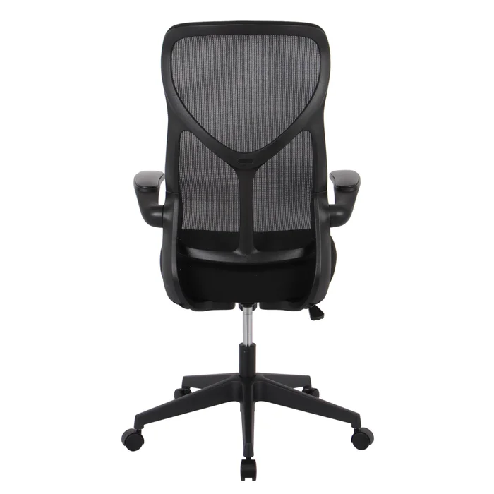 Silla De Oficina Malla-y-metal Negro 3699f en Negro - Sillas de escritorio, Uruguay | Divino, vista 4