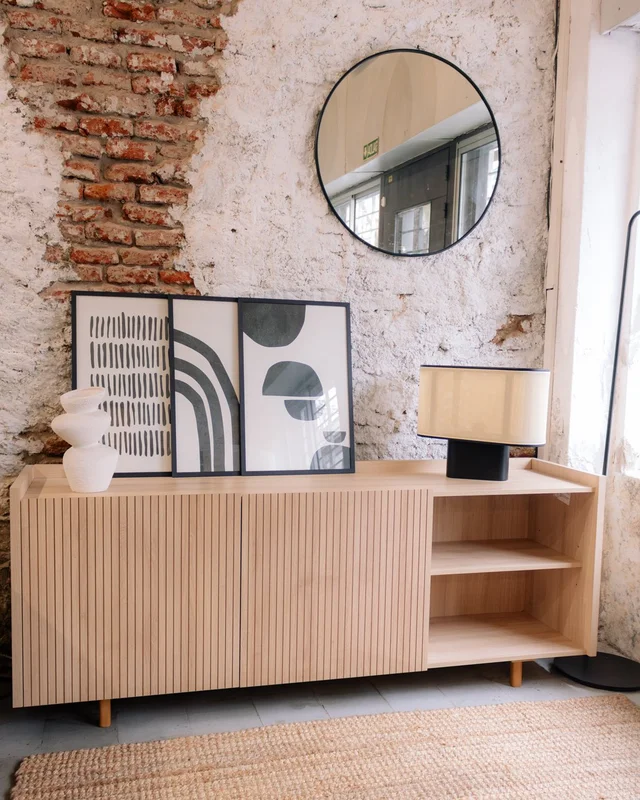 Lámpara de Mesa Eliptico Apollo Negra en Negro - Lámparas de mesa, Uruguay | Berna Home, vista 4