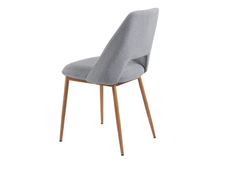 Silla de Comedor tapizada OCTAVIA - Gris en Gris - Sillas, Uruguay | Finkel, vista 3