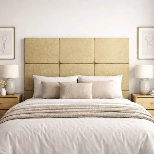 RESPALDO DE PARED IRIS BEIGE SUPER KING - Respaldos de cama, Uruguay | Viasono
