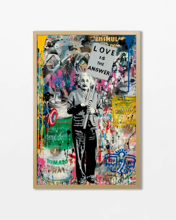 Banksy Grafitti N.05 en Multicolor - Láminas, Uruguay | La Cuadrería
