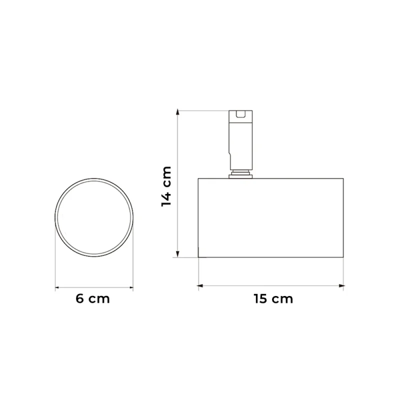 Luminaria Oliver Orientable Blanco Mate en Blanco - Lámparas colgantes, Uruguay | Serlux, vista 5