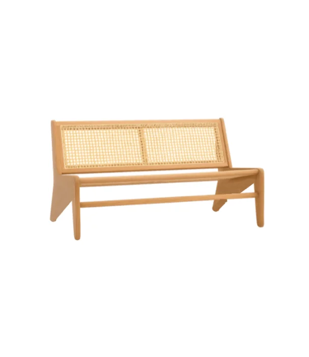 BUTACA EXTERIOR MILAN DOBLE TEKA NATURAL en Madera natural - Muebles para el exterior, Uruguay | Más Infinito Casa