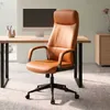 Silla de oficina Negra 2 Posiciones - Lumexa - Marrón en Negro - Escritorios y sillas de escritorio, Uruguay | Rústico Hogar, vista 1 de 2