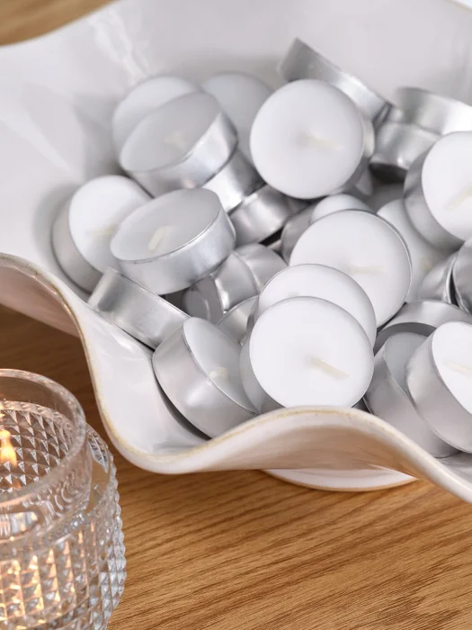 Velas pequeñas REGNER 50 unidades blanco en Blanco - Velas y Portavelas, Uruguay | JYSK, vista 2