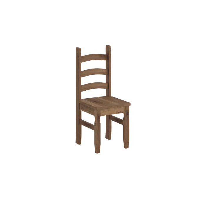 Juego De Comedor 6 Sillas - Corona - Madera - Oscuro en Madera natural - Mesas de comedor, Uruguay | Rústico Hogar, vista 4
