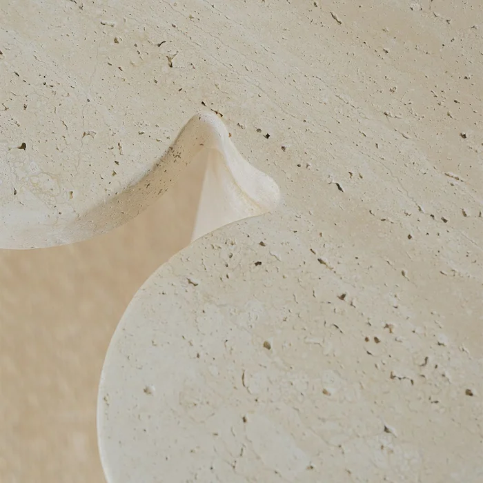 Mesa lateral Mushroom G en Beige - Mesas de arrimo, Uruguay | De Arcos, vista 3
