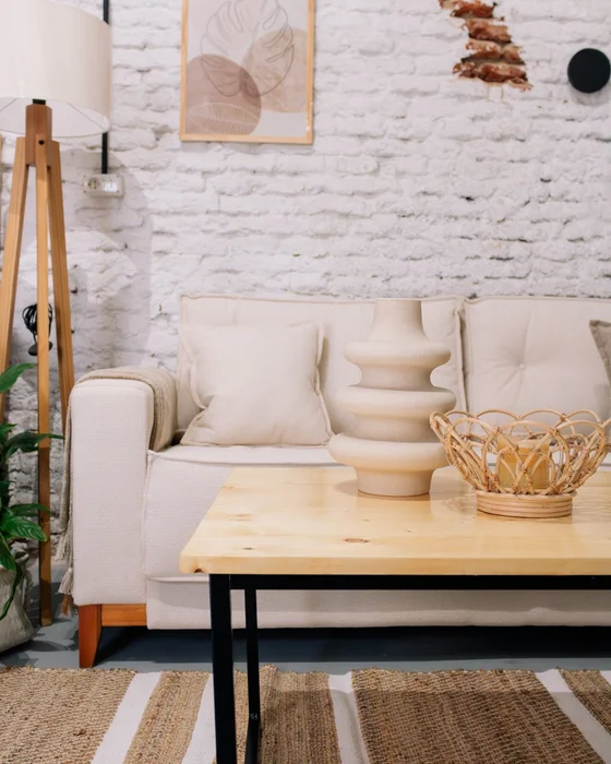 Mesa de Centro Rustica - Madera de Abeto en Madera natural - Mesas de living, Uruguay | Berna Home, vista 6