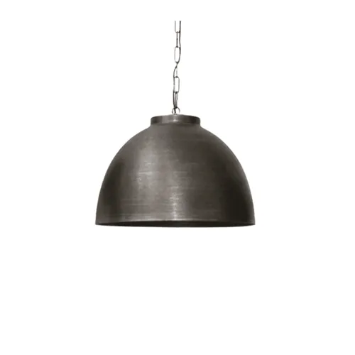 LÁMPARA DE COLGAR D60x42 KYLIE NIQUEL en Gris - Lámparas colgantes, Uruguay | Masinfinito Casa