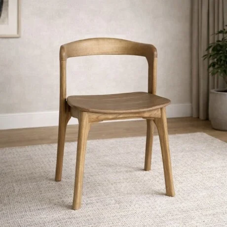 Silla De Comedor Bertoia Teca - Sillas, Uruguay | Aihaus