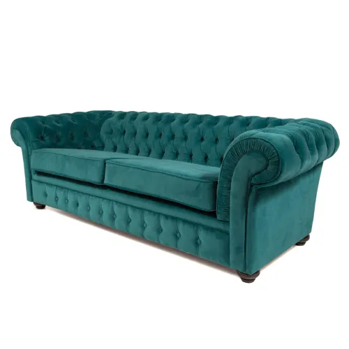 Sofá Chesterfield Divo - Tela Aquaclean - 2,5 cuerpos - A fabricar en Patrón - Sillones y sofás, Uruguay | NYR