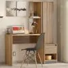 Escritorio Con Biblioteca Para Estudios Pc Notebook Morada en Beige - Escritorios y sillas de escritorio, Uruguay | Soy Hogar, vista 2 de 8