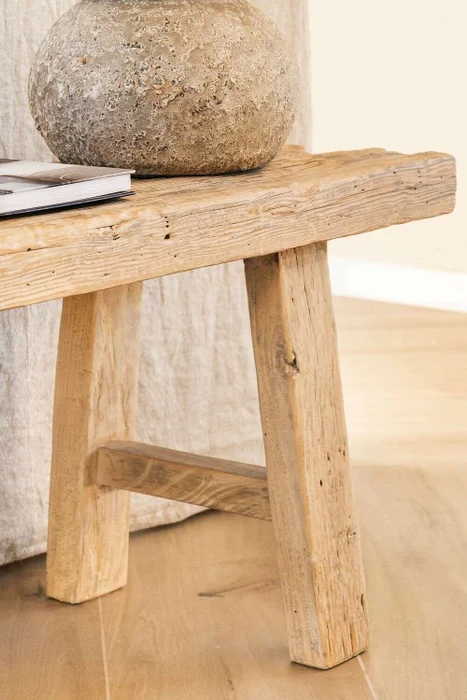 BANCO ISIDRO - OLMO - 1.83 X 35 en Madera natural - Butacas, banquetas y puffs, Uruguay | La Iberica, vista 4