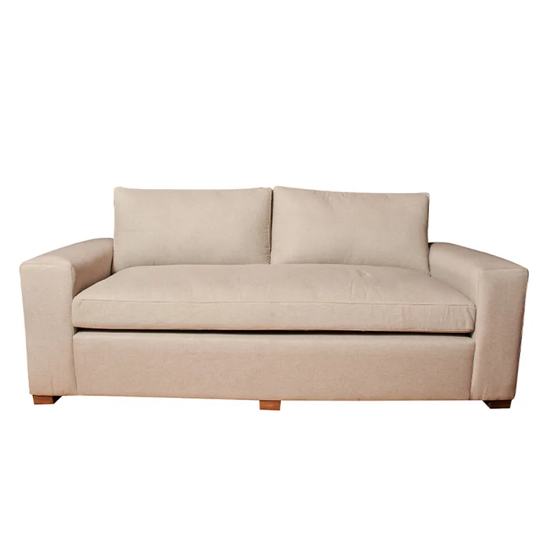 Sillón recto entero 3 cuerpos — Serra Amoblamientos en Beige - Sillones y sofás, Uruguay | Serra Amoblamientos