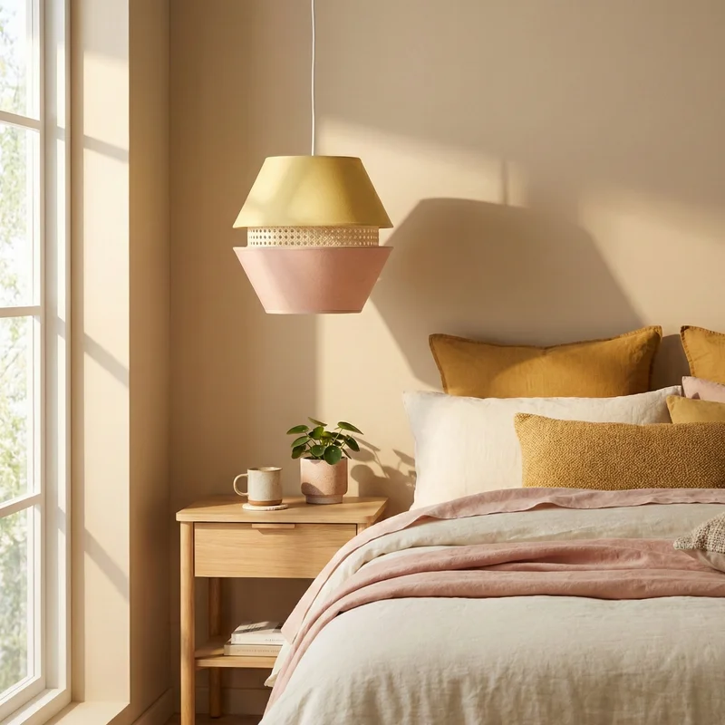 Chroma Duo Pendant – Yellow & Rose en Multicolor - Lámparas colgantes, Uruguay | La Perla, vista 3