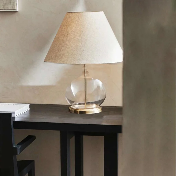 Lámpara de Mesa Stewart en Blanco - Lámparas de mesa, Uruguay | Serlux, vista 6