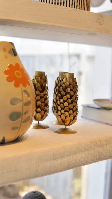 Candelabro Geraldine en Dorado - Decoración, Uruguay | Martinika Deco
