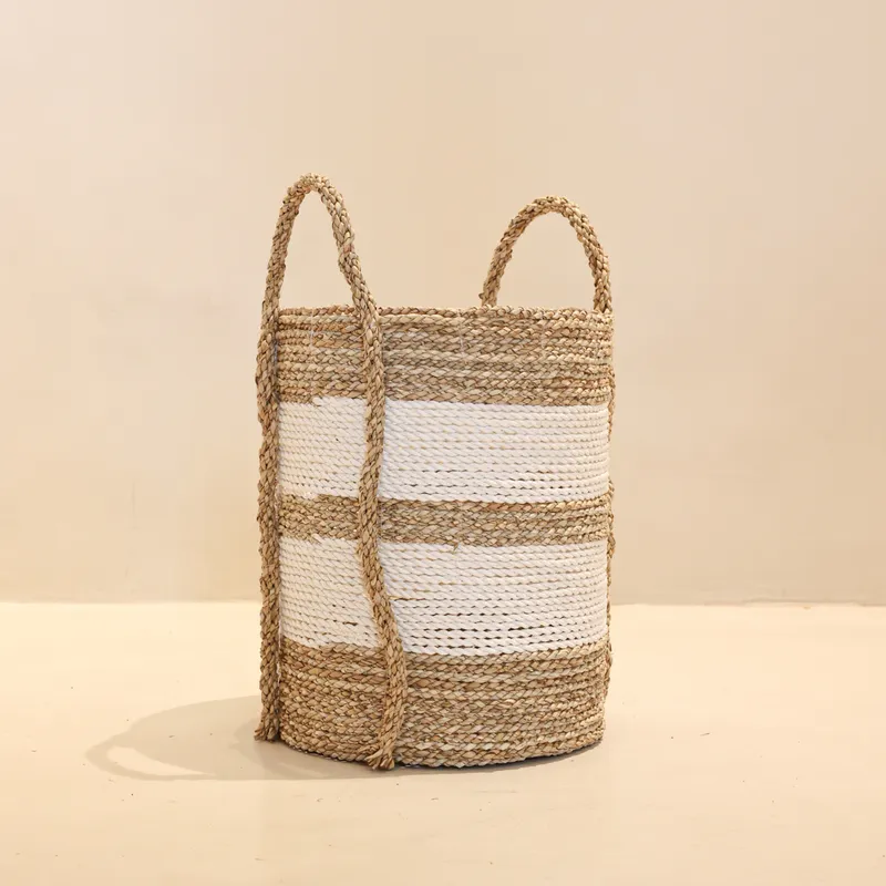 Canasto Canggu XS de Pastos Marinos | Casakos en Multicolor - Butacas, banquetas y puffs, Uruguay | Casakos