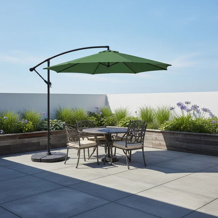Sombrilla de Jardín 3.0m - Verde en Verde - Muebles para el exterior, Uruguay | Rústico Hogar, vista 2