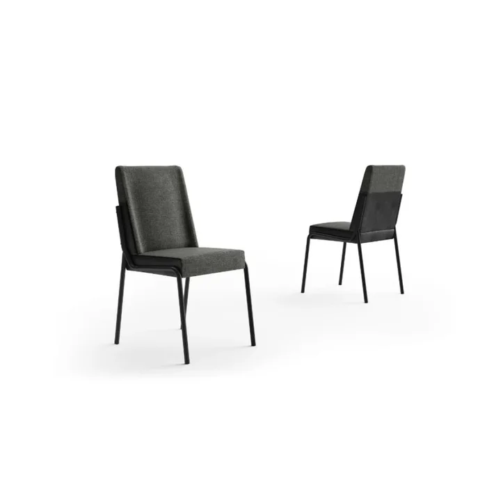 Juego de Comedor Star Rectangular 4 sillas en Gris - Sillas, Uruguay | Ecowood, vista 3