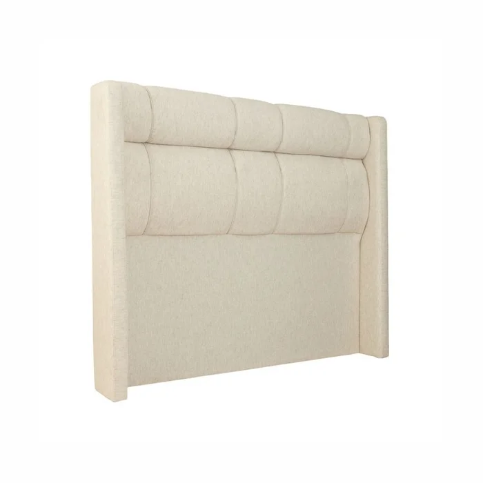 Respaldo Aurora Tapizado - King en Beige - Respaldos de cama, Uruguay | Rústico Hogar