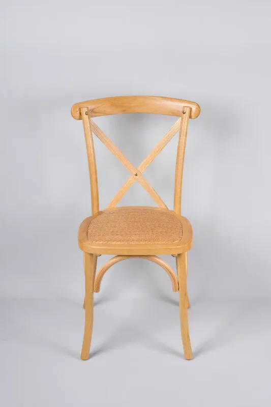 Silla Cross Clara en Madera natural - Sillas, Uruguay | Victoriana, vista 3