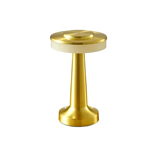 Lámpara de Mesa Lucerna Portátil Recargable Gold en Amarillo - Lámparas de mesa, Uruguay | Serlux