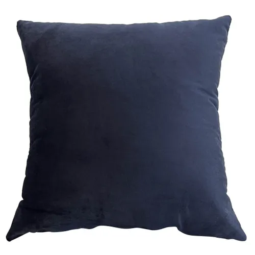ALMOHADON VELVET 40x40CM AZUL MARINO en Azul - Textiles, Uruguay | Decohogar